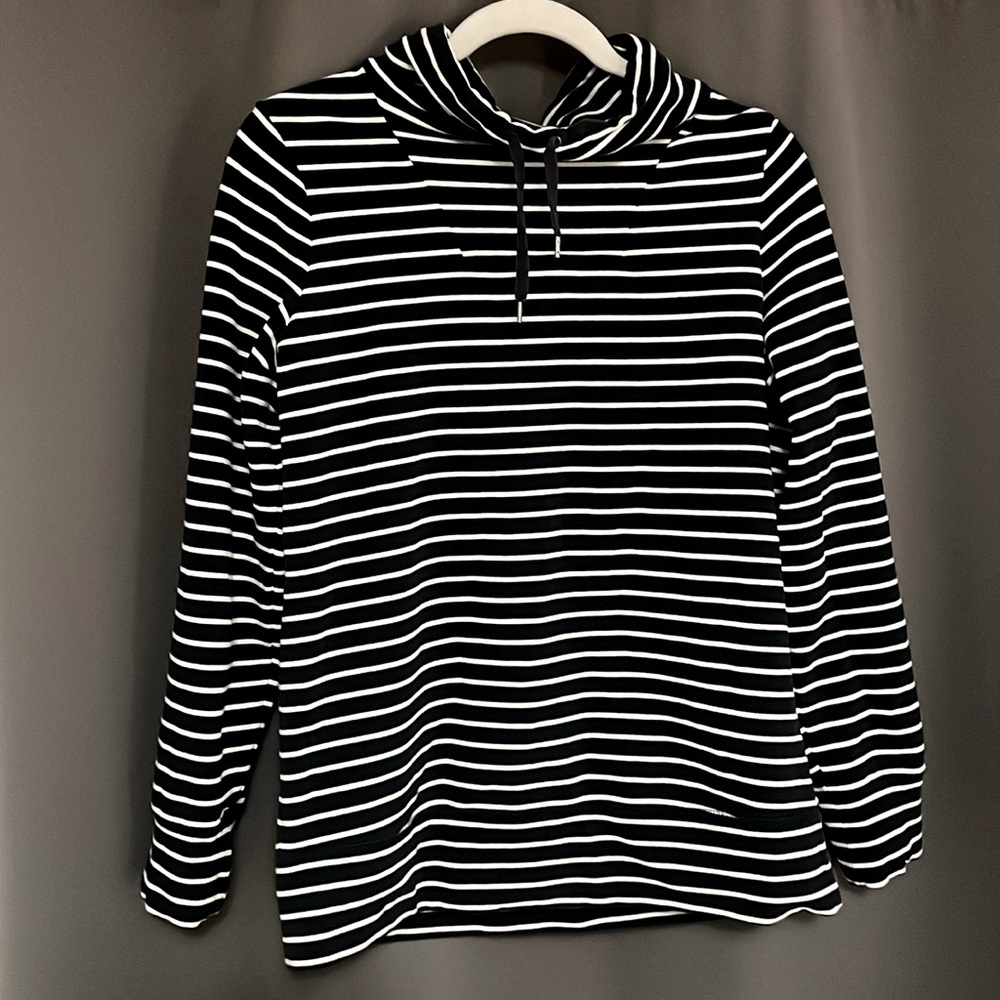 L.L. Bean soft mock turtle neck sweatshirt
